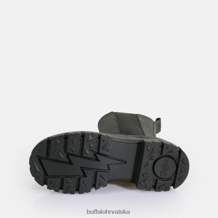 crno Buffalo aspha clf kiša chelsea hi boot vegan |čizme TDD6T616